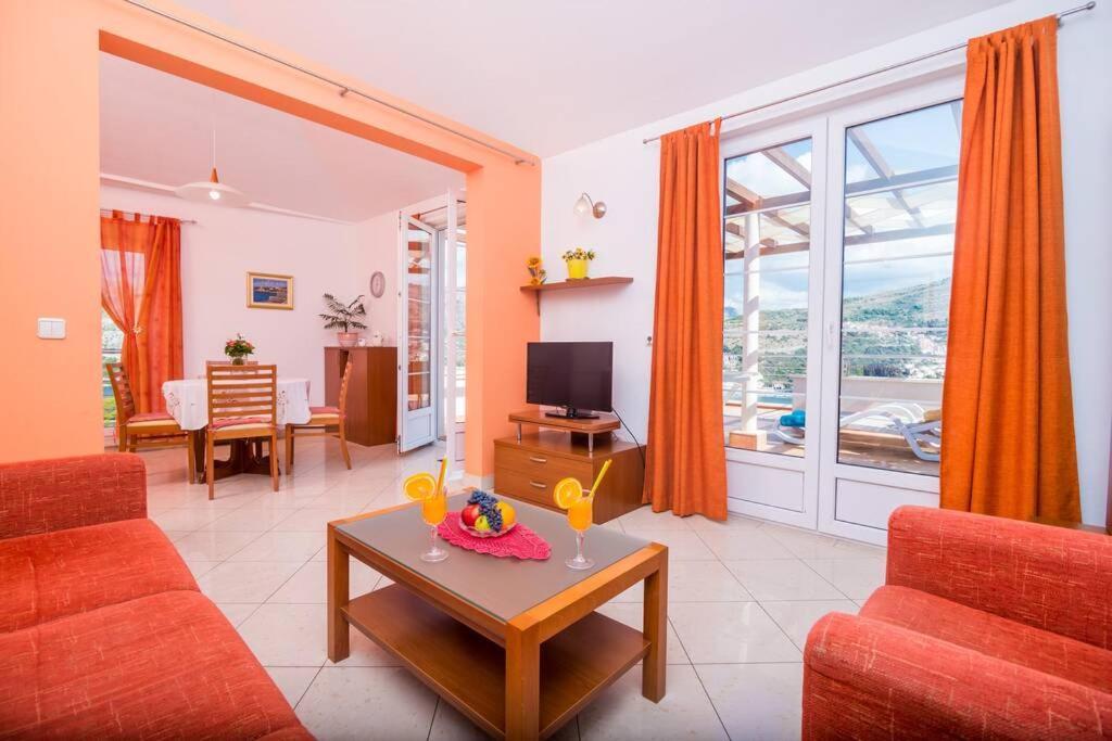 Modern Villa With Swimming Pool - Penthouse Dubrovnik Luaran gambar