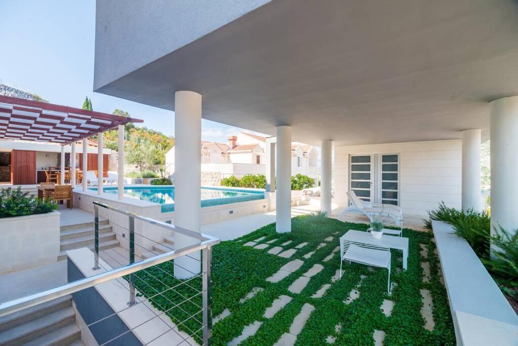 Modern Villa With Swimming Pool - Penthouse Dubrovnik Luaran gambar